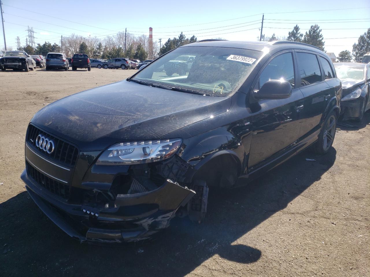 Photo 2 from auction – 2015 AUDI Q7 TDI PRE with VIN WA1WMAFE4FD023557