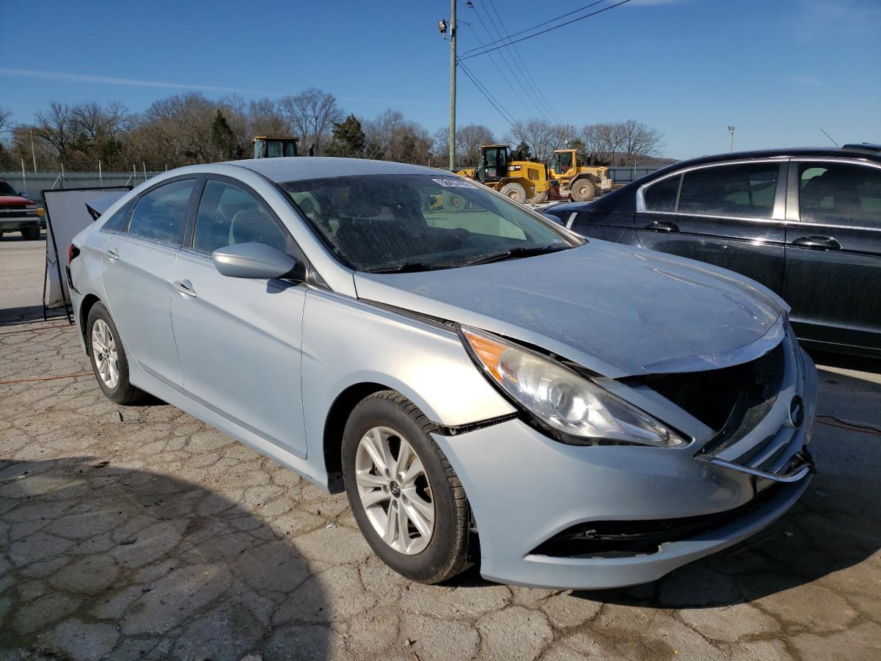 Photo 1 from auction – 2014 HYUNDAI SONATA GLS with VIN 5NPEB4AC5EH840754