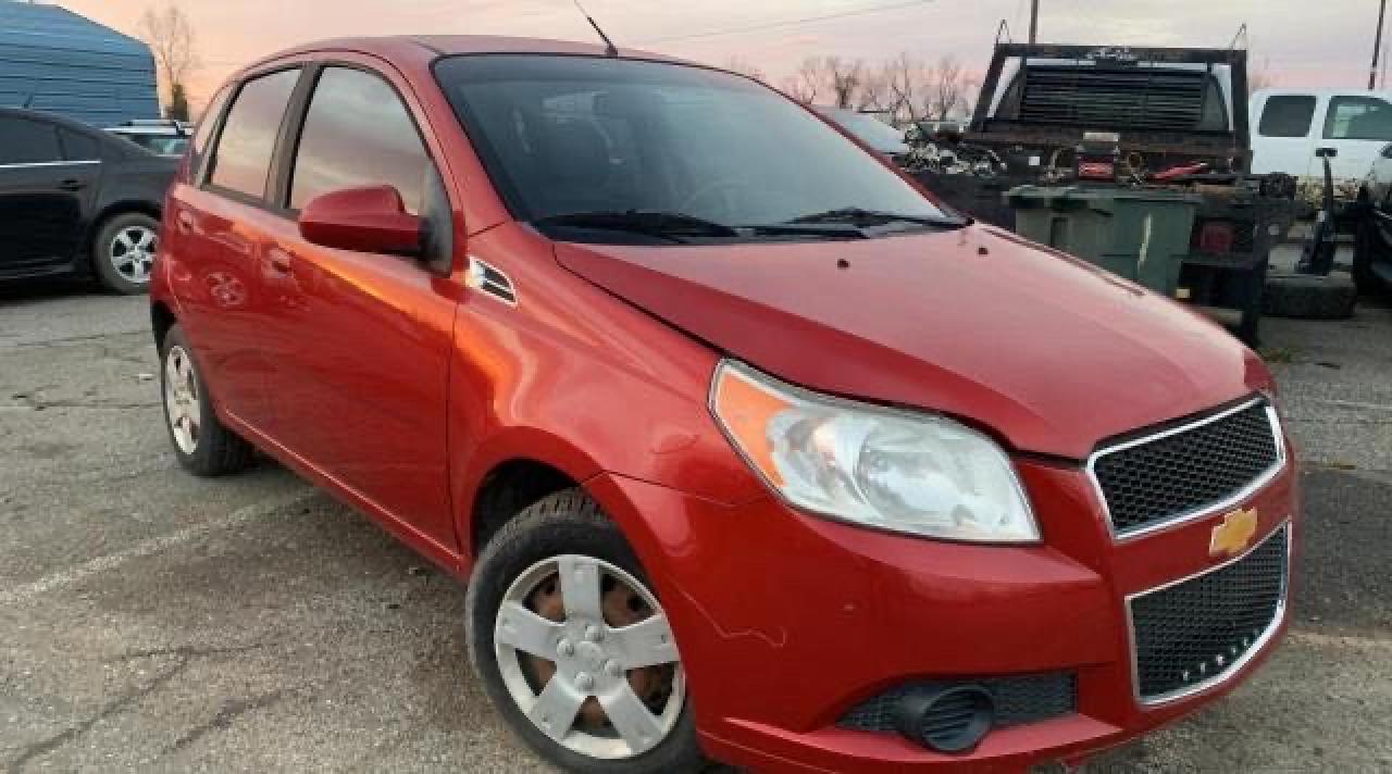 CHEVROLET AVEO LS 2011 with VIN KL1TD6DE0BB125721 - Photo from auction