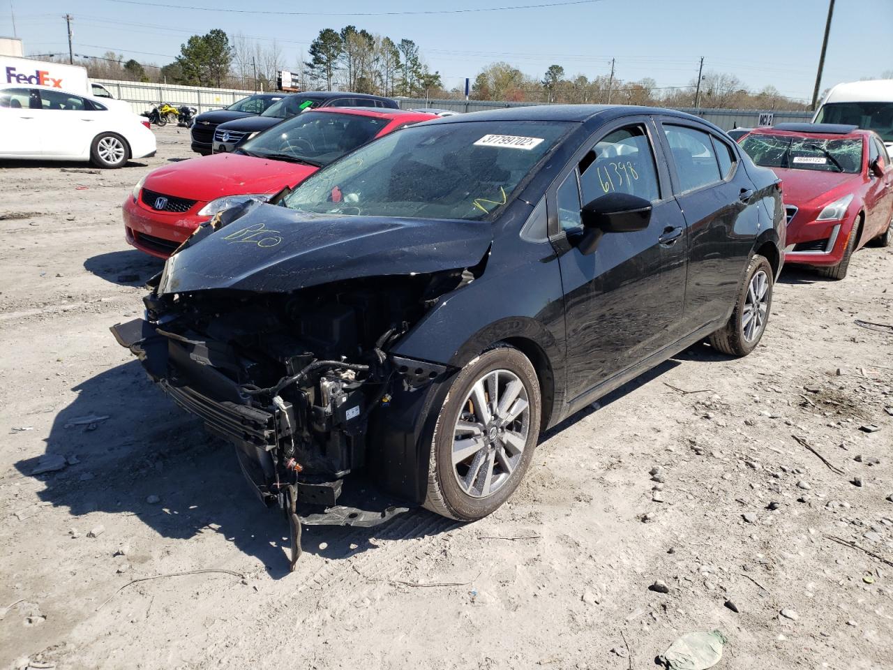 Photo 2 from auction – 2020 NISSAN VERSA SV with VIN 3N1CN8EV0LL808683