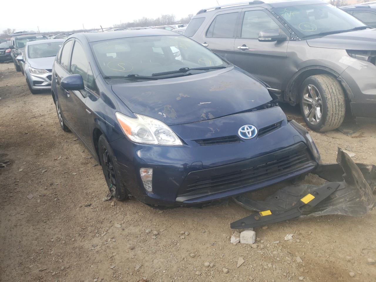 TOYOTA PRIUS 2014 with VIN JTDKN3DU8E1758081 - Photo from auction