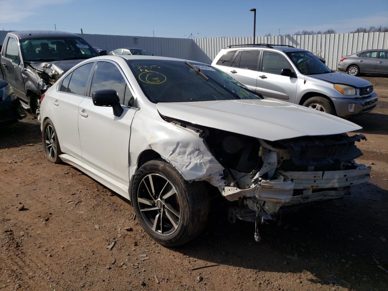 SUBARU LEGACY 2.5 2016 with VIN 4S3BNAA66G3009054 - Photo from auction