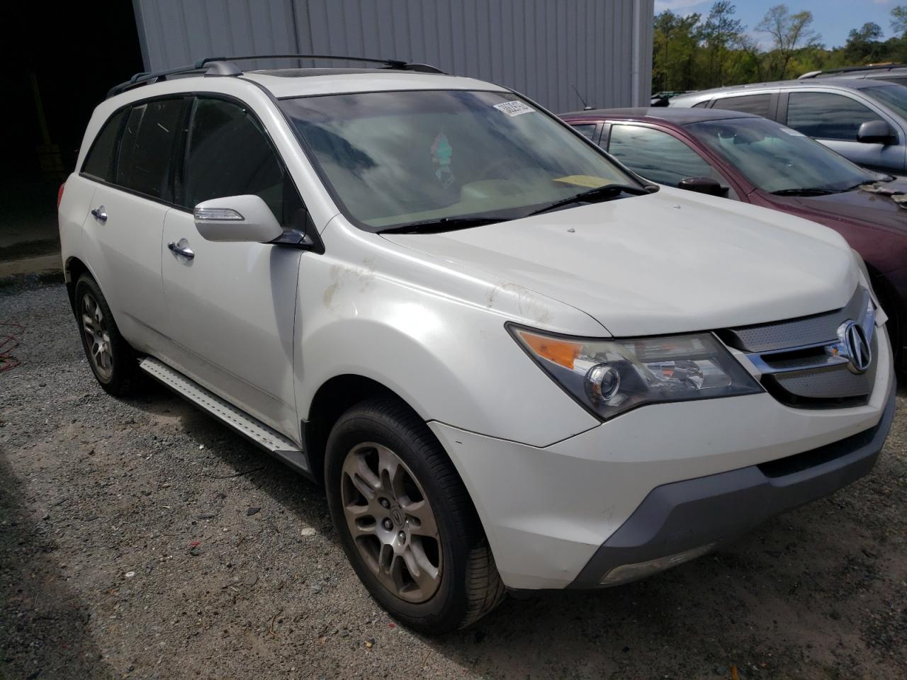 ACURA MDX TECHNO 2008 with VIN 2HNYD28428H504769 - Photo from auction