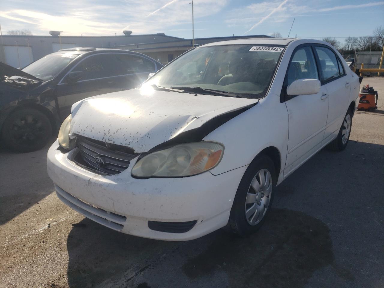 Photo 2 from auction – 2003 TOYOTA COROLLA CE with VIN 2T1BR38E53C076212