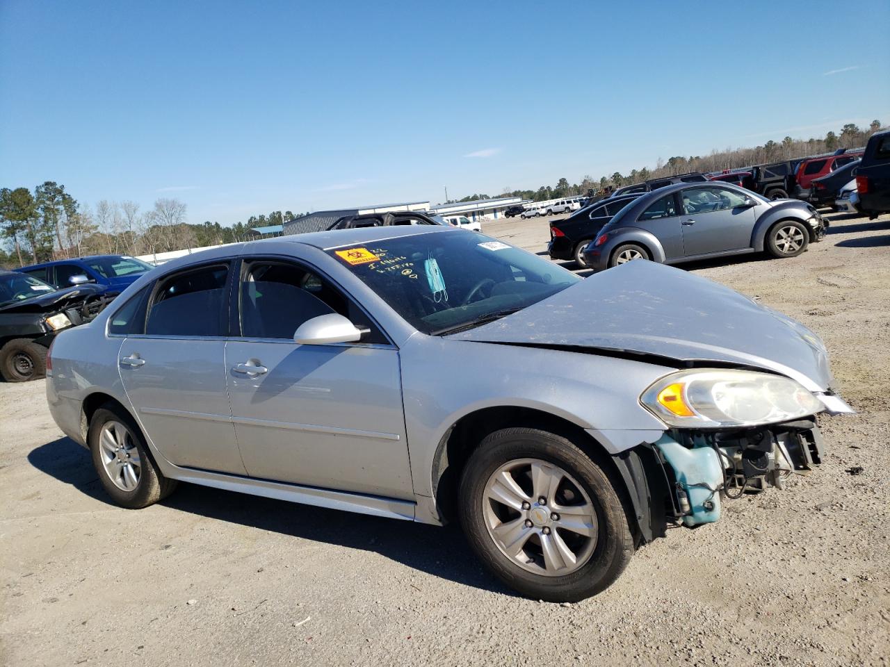 CHEVROLET IMPALA LS 2013 with VIN 2G1WF5E36D1255540 - Photo from auction