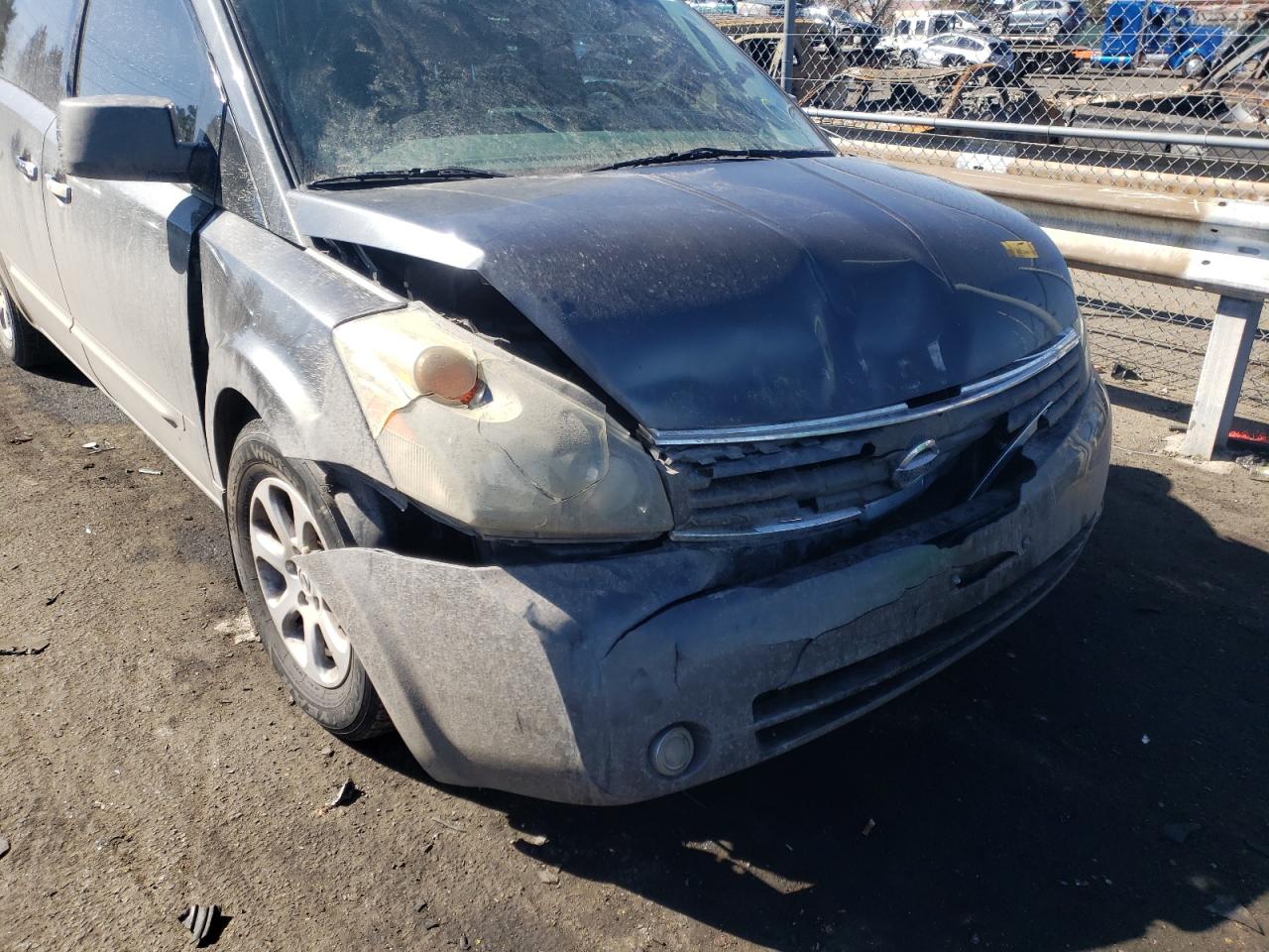 Photo 9 from auction – 2008 NISSAN QUEST S with VIN 5N1BV28U58N106547