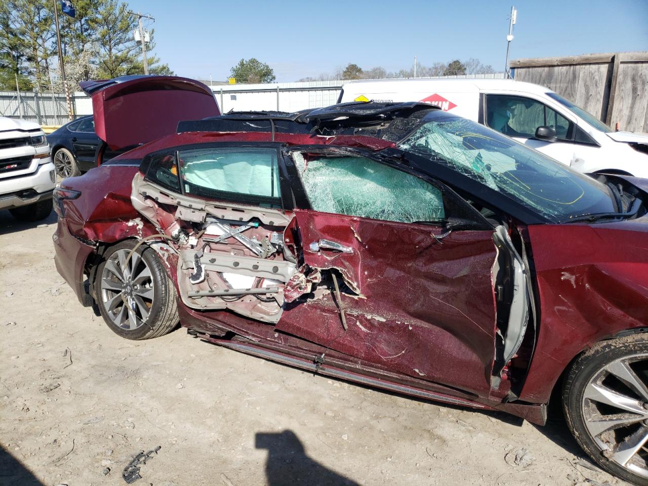 Photo 9 from auction – 2021 NISSAN MAXIMA PLA with VIN 1N4AA6FV9MC503169