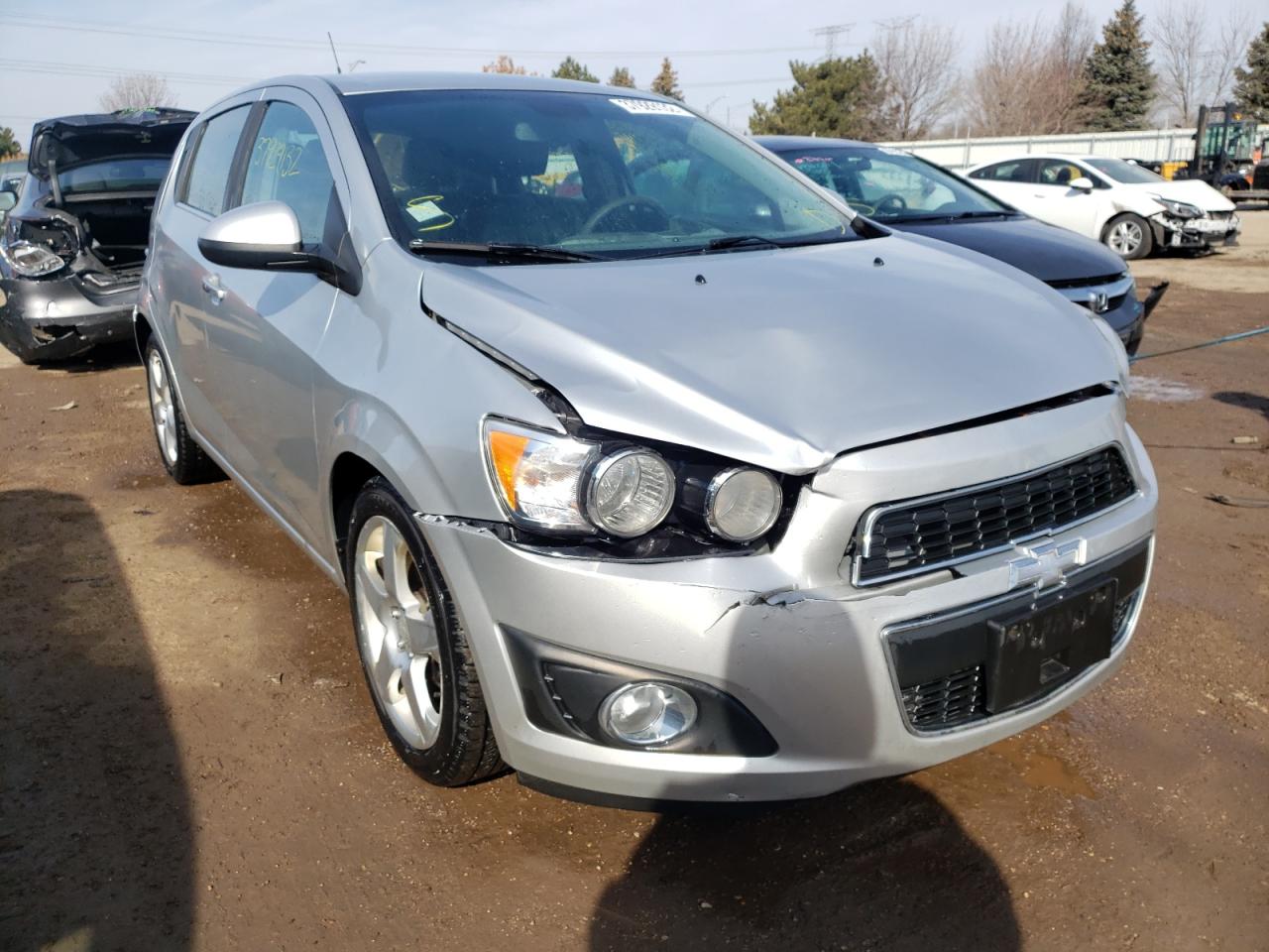 CHEVROLET SONIC LTZ 2012 with VIN 1G1JF6SB2C4190975 - Photo from auction