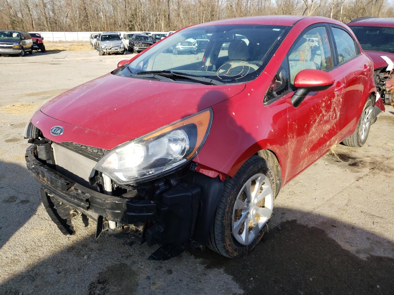 Photo 2 from auction – 2013 KIA RIO LX with VIN KNADM5A37D6117392