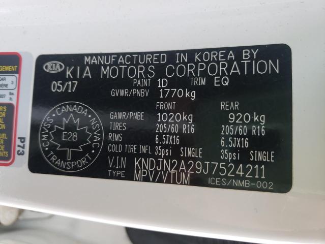 Photo 10 from auction – 2018 KIA SOUL with VIN KNDJN2A29J7524211