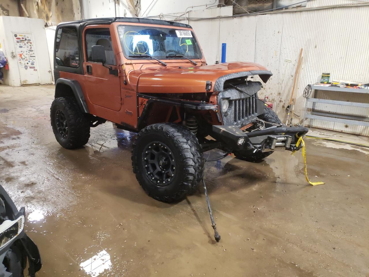 JEEP WRANGLER / 2001 with VIN 1J4FA49S51P333252 - Photo from auction