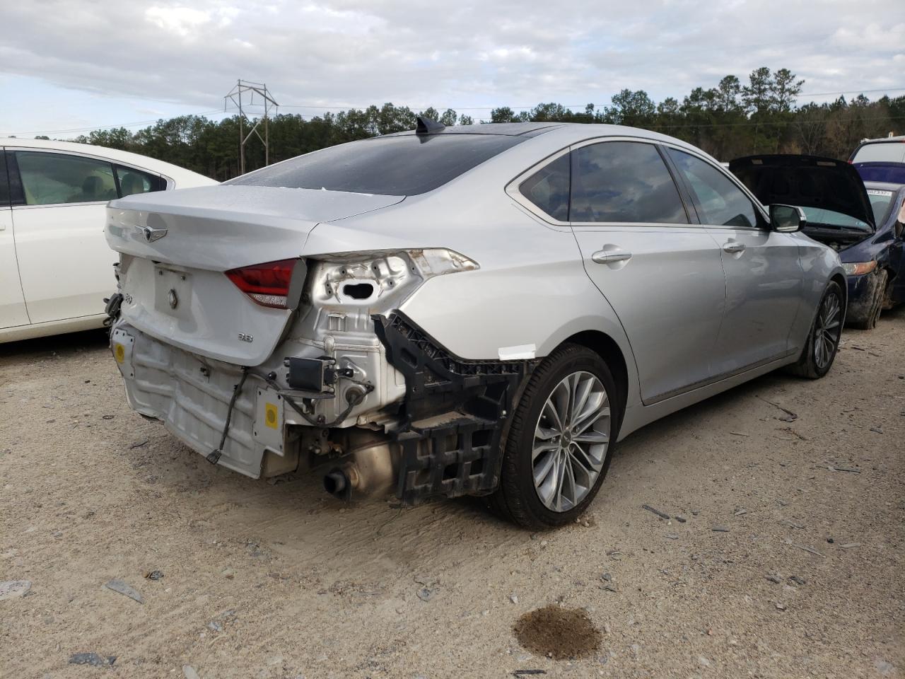 Photo 4 from auction – 2017 GENESIS G80 BASE with VIN KMHGN4JE6HU169022