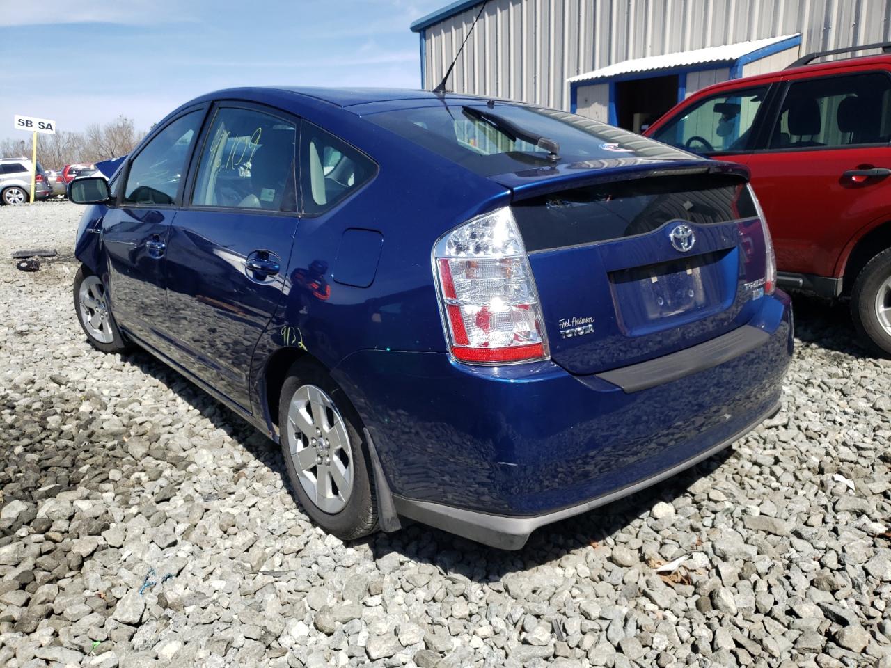 Photo 3 from auction – 2008 TOYOTA PRIUS with VIN JTDKB20U887733935