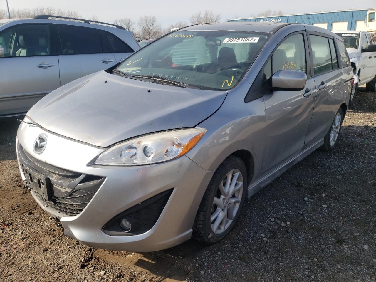 Photo 2 from auction – 2012 MAZDA 5 with VIN JM1CW2CL3C0113362
