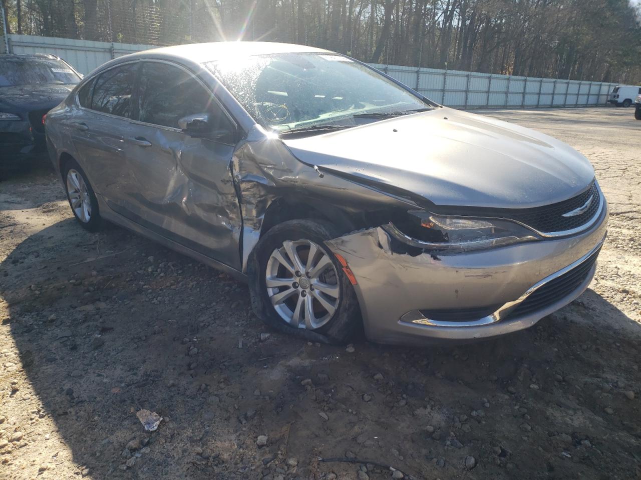 CHRYSLER 200 LIMITE 2017 with VIN 1C3CCCAG2HN510029 - Photo from auction