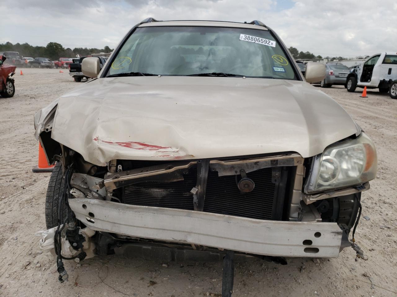 Photo 9 from auction – 2005 TOYOTA HIGHLANDER with VIN JTEGP21A850063542