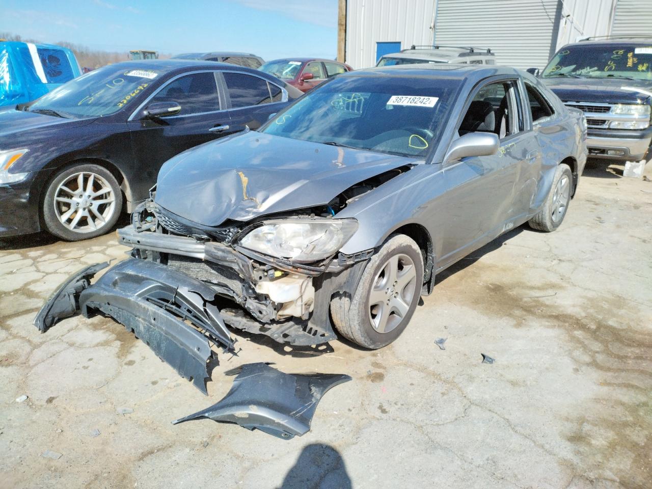 Photo 2 from auction – 2005 HONDA CIVIC EX with VIN 1HGEM22095L003778