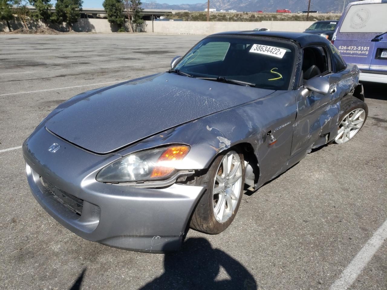 Photo 2 from auction – 2000 HONDA S2000 with VIN JHMAP1145YT005257