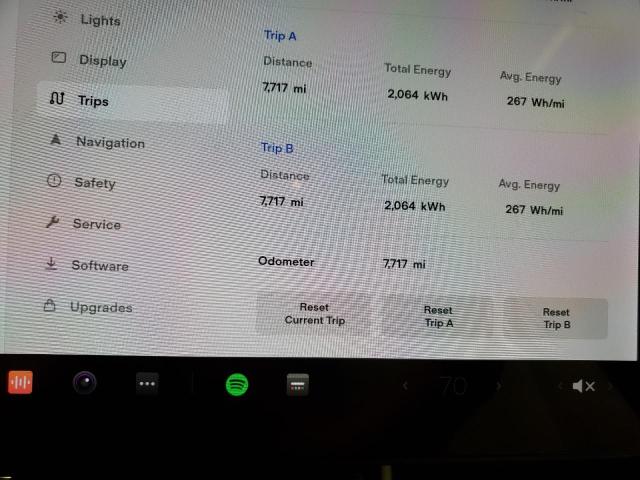 Photo 8 from auction – 2020 TESLA MODEL 3 with VIN 5YJ3E1EA1LF615507