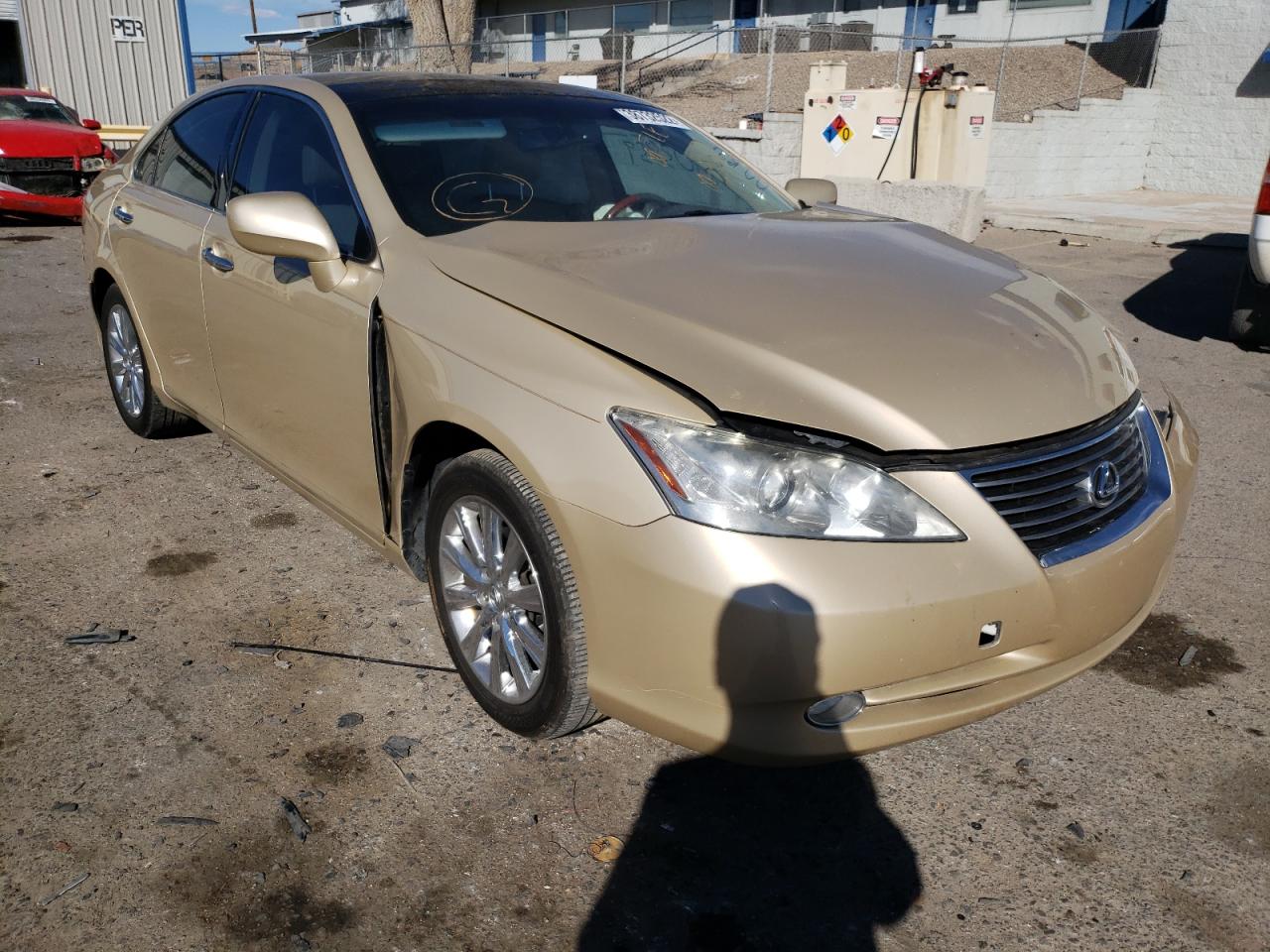 LEXUS ES 350 2007 with VIN JTHBJ46G072015970 - Photo from auction