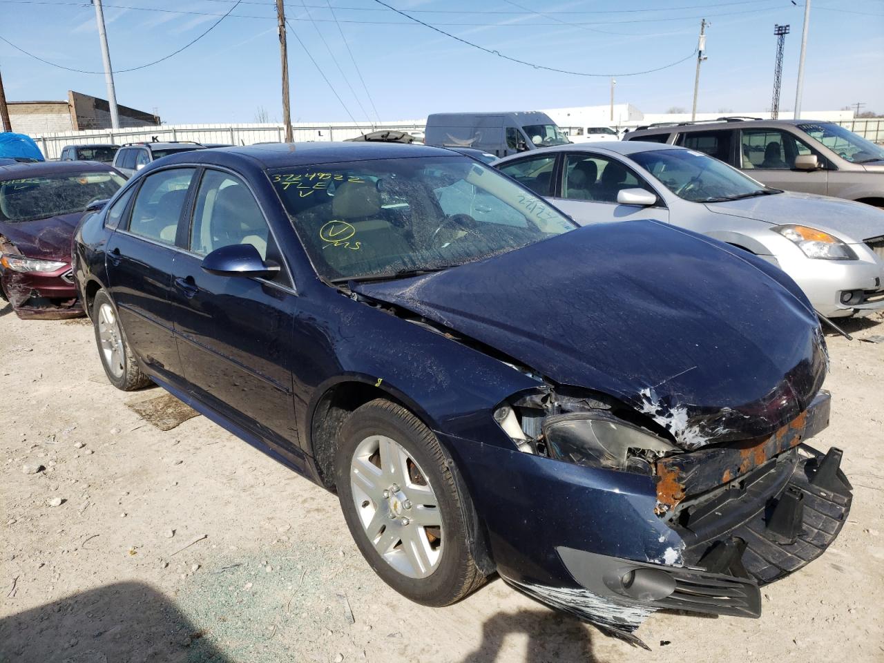 CHEVROLET IMPALA LT 2011 with VIN 2G1WB5EK4B1215263 - Photo from auction