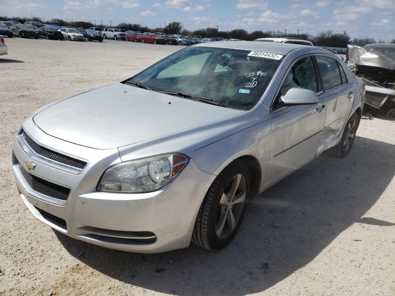 Photo 2 from auction – 2012 CHEVROLET MALIBU 1LT with VIN 1G1ZC5E06CF284054