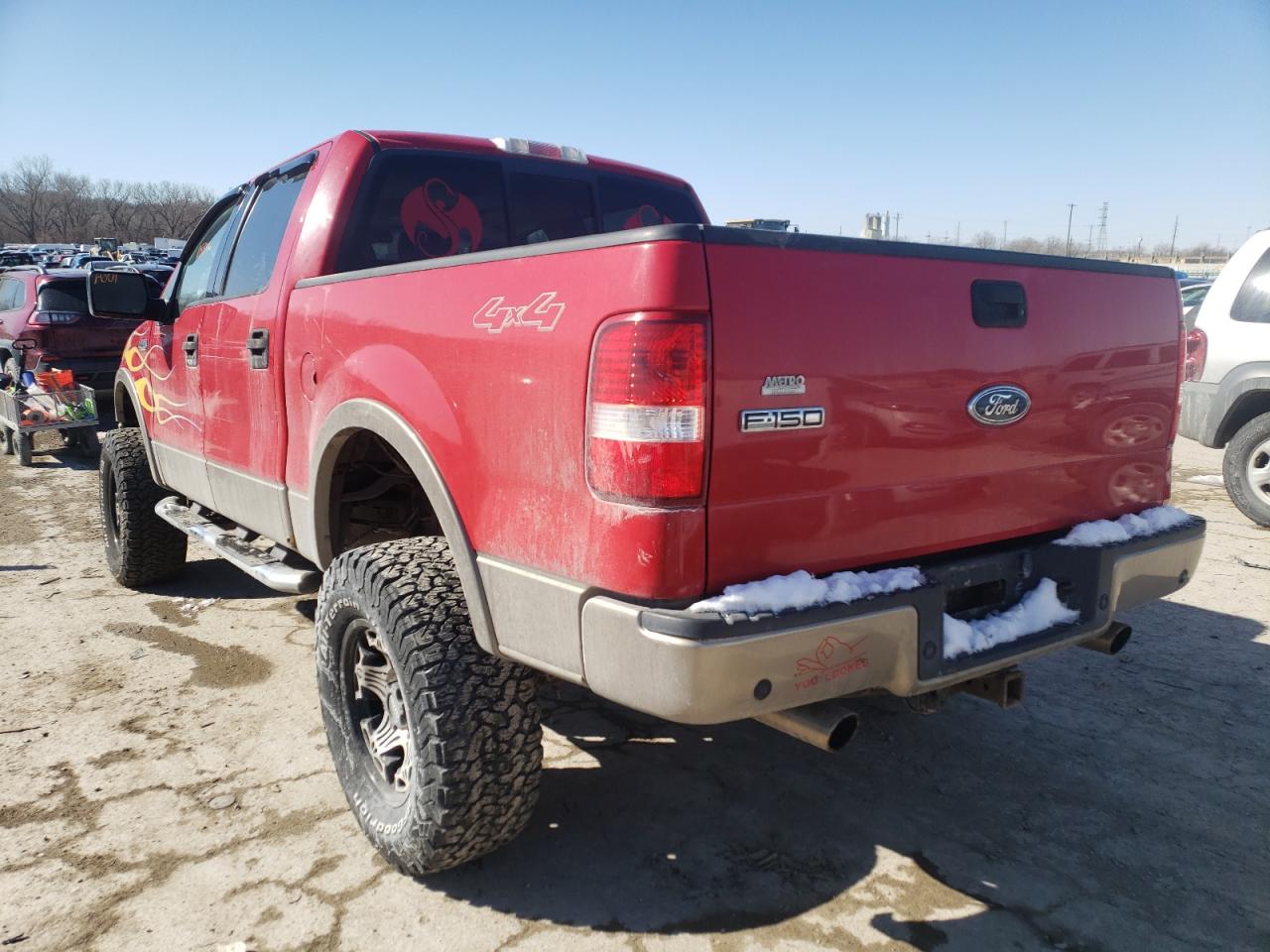 Photo 3 from auction – 2004 FORD F150 SUPER with VIN 1FTPW14554KC96720