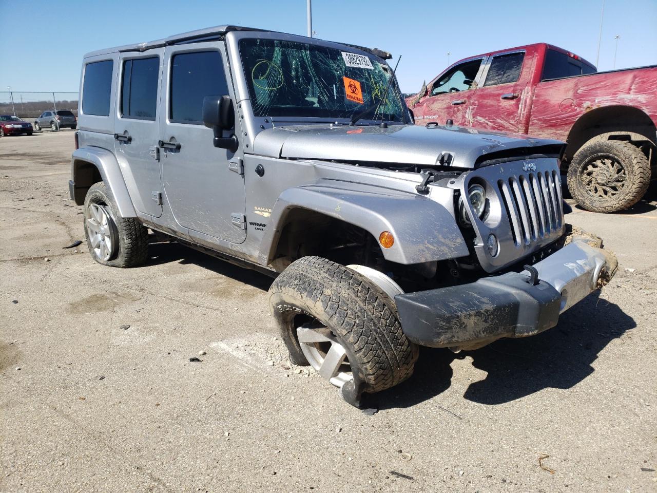 Photo 1 from auction – 2015 JEEP WRANGLER U with VIN 1C4HJWEG4FL663278