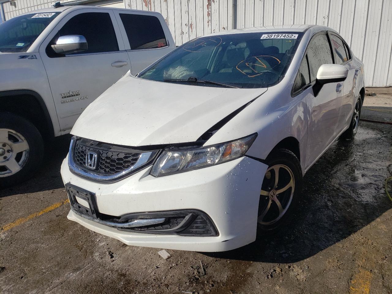 Photo 2 from auction – 2015 HONDA CIVIC SE with VIN 19XFB2F74FE053563