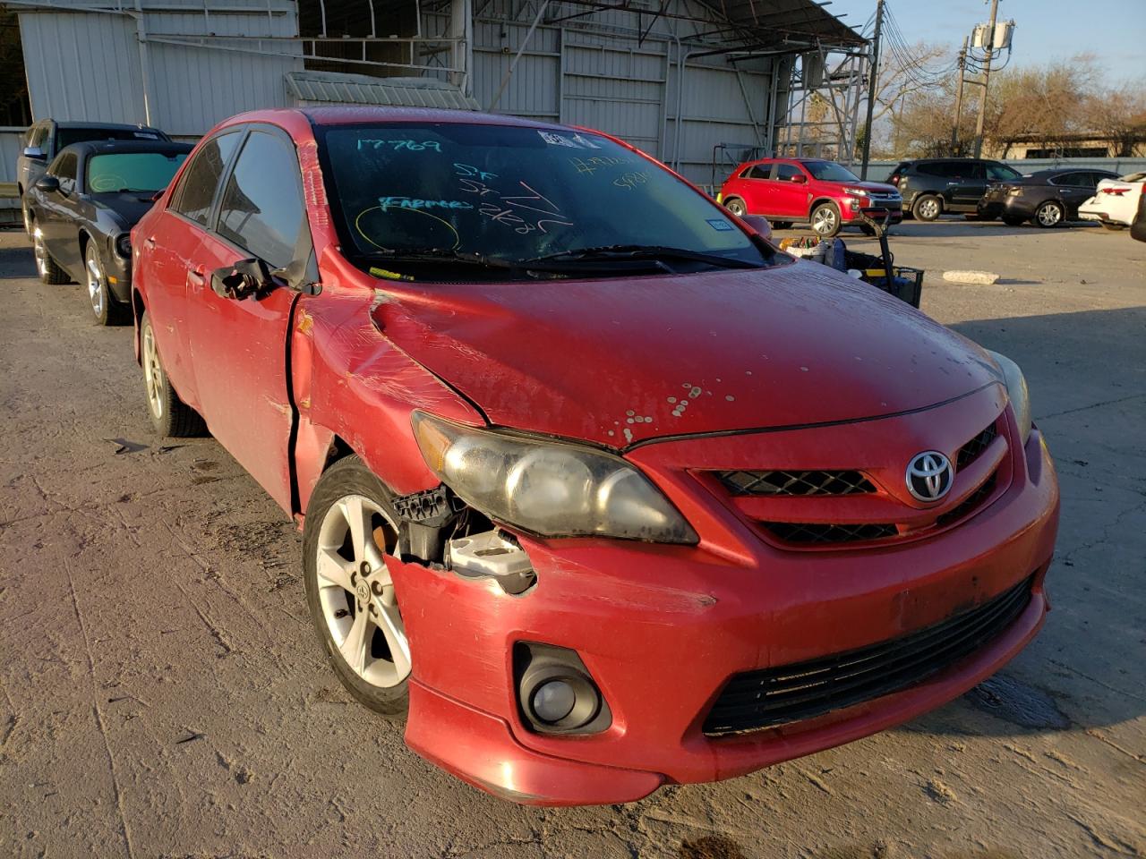 TOYOTA COROLLA BA 2011 with VIN 2T1BU4EE8BC598100 - Photo from auction