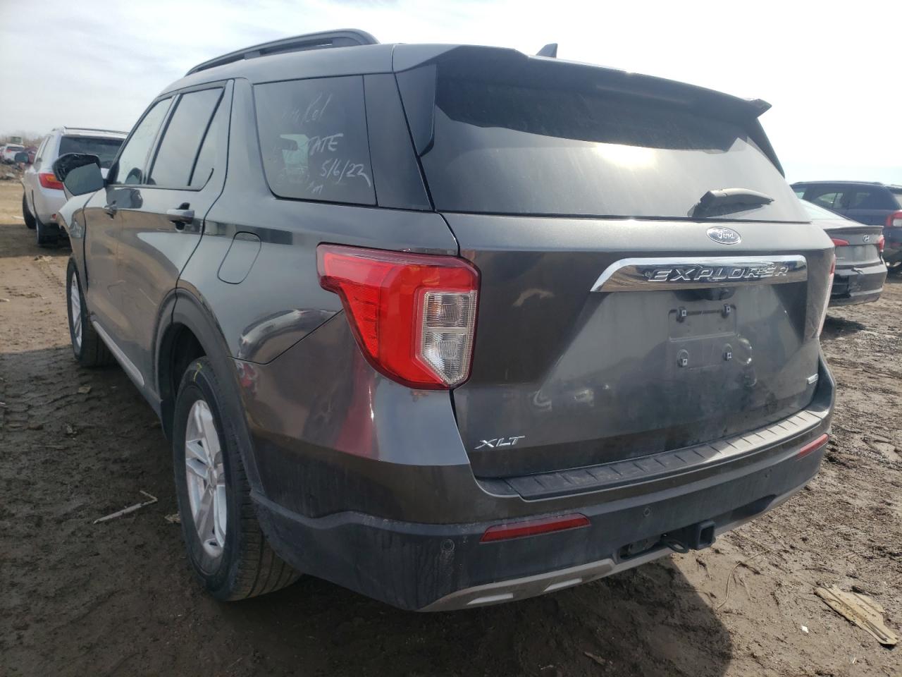 Photo 3 from auction – 2020 FORD EXPLORER X with VIN 1FMSK8DH1LGC26279