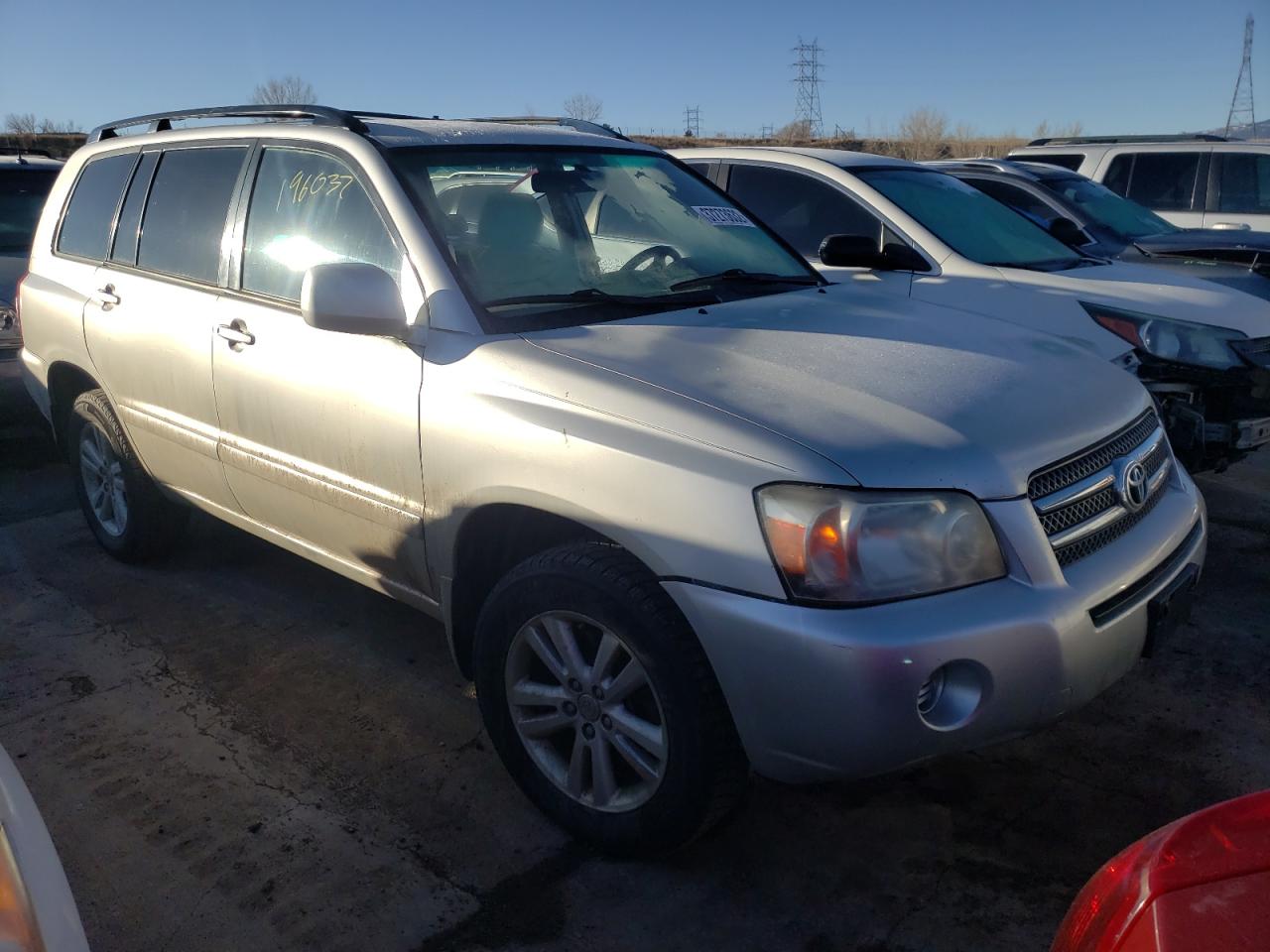 TOYOTA HIGHLANDER 2006 with VIN JTEEW21A560010275 - Photo from auction