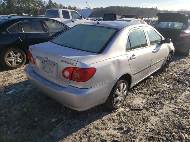 Photo 4 from auction – 2005 TOYOTA COROLLA CE with VIN JTDBR32E852063500