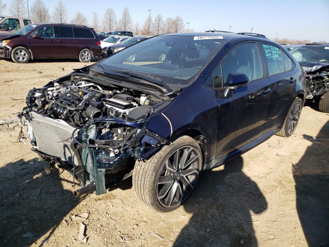 Photo 2 from auction – 2021 TOYOTA COROLLA SE with VIN JTDP4MCE0MJ067358