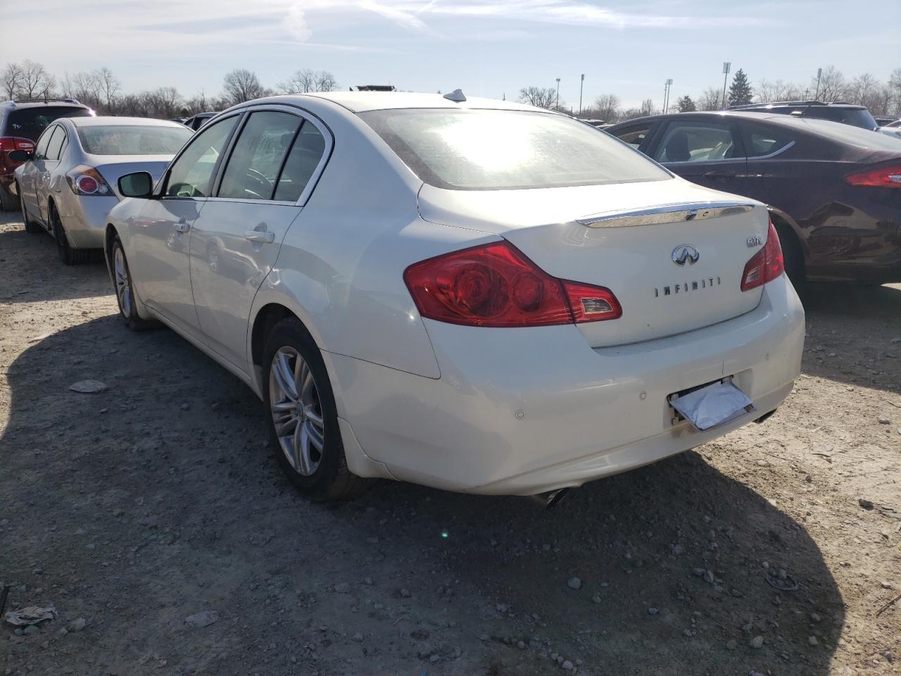 Photo 3 from auction – 2013 INFINITI G37 with VIN JN1CV6AR2DM354084