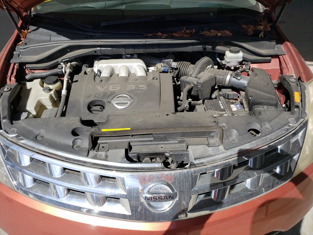 Photo 7 from auction – 2004 NISSAN MURANO SL with VIN JN8AZ08W14W337464