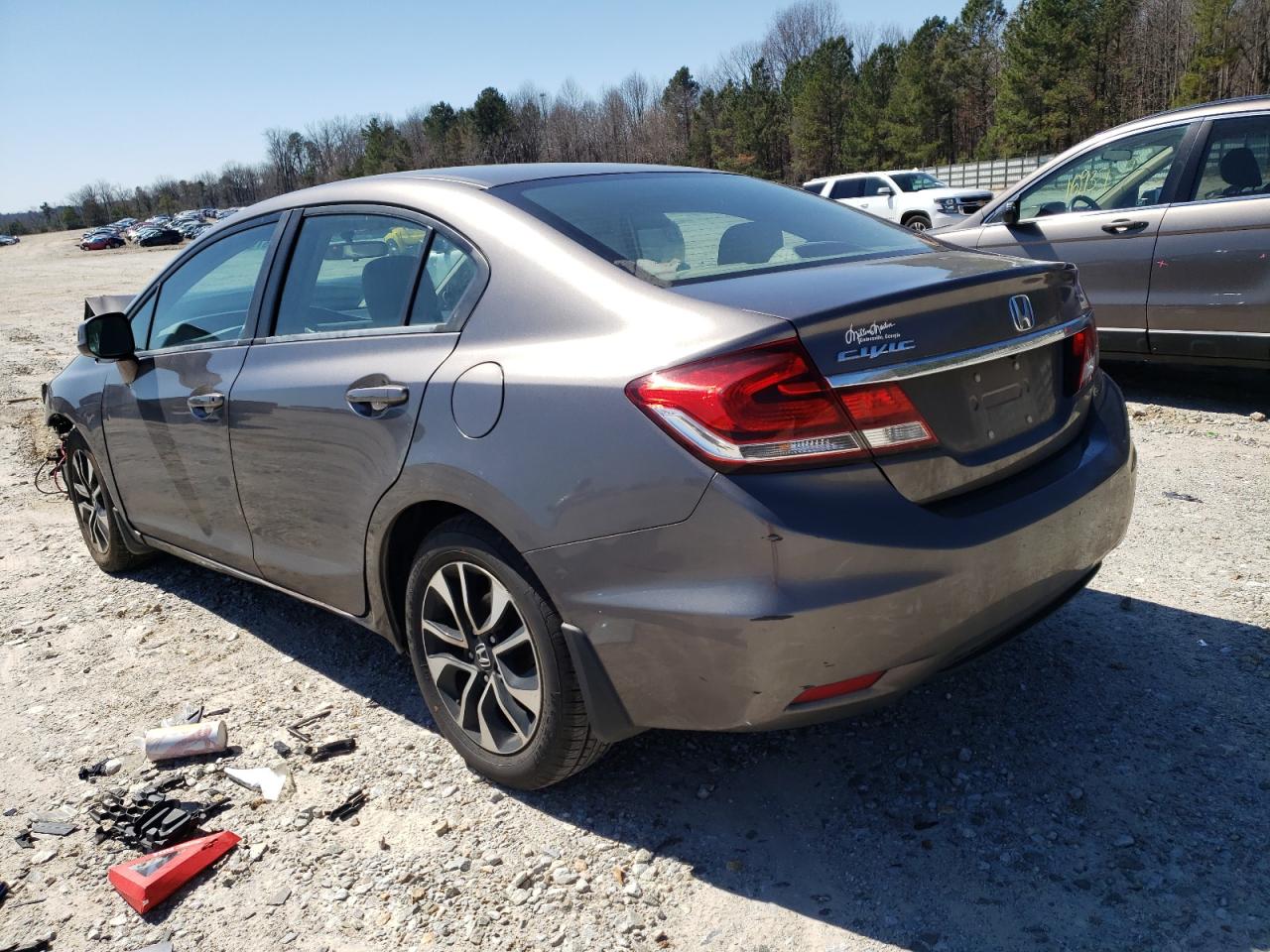 Photo 3 from auction – 2013 HONDA CIVIC EXL with VIN 19XFB2F95DE011143