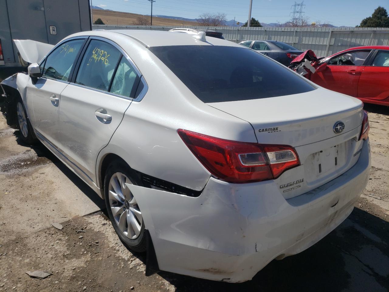 Photo 3 from auction – 2016 SUBARU LEGACY 2.5 with VIN 4S3BNBE68G3019844