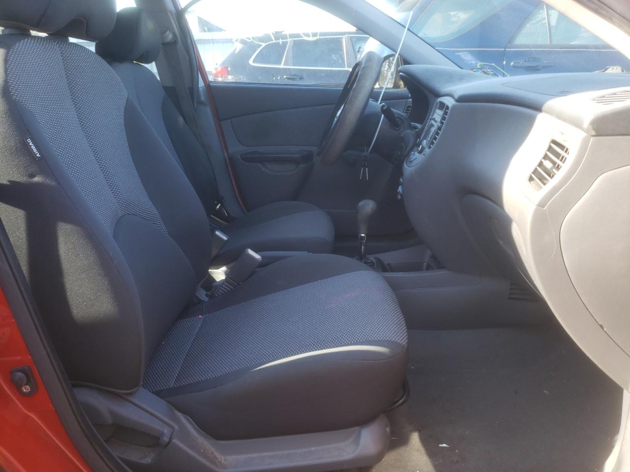 Photo 5 from auction – 2010 KIA RIO LX with VIN KNADH5A34A6647920
