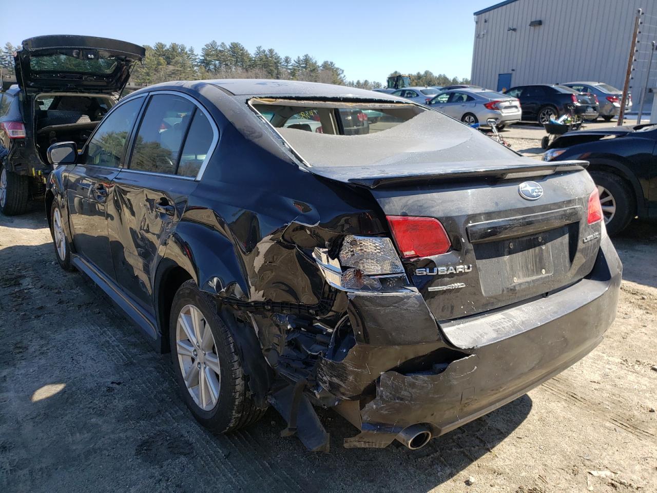 Photo 3 from auction – 2011 SUBARU LEGACY 2.5 with VIN 4S3BMBC64B3217268