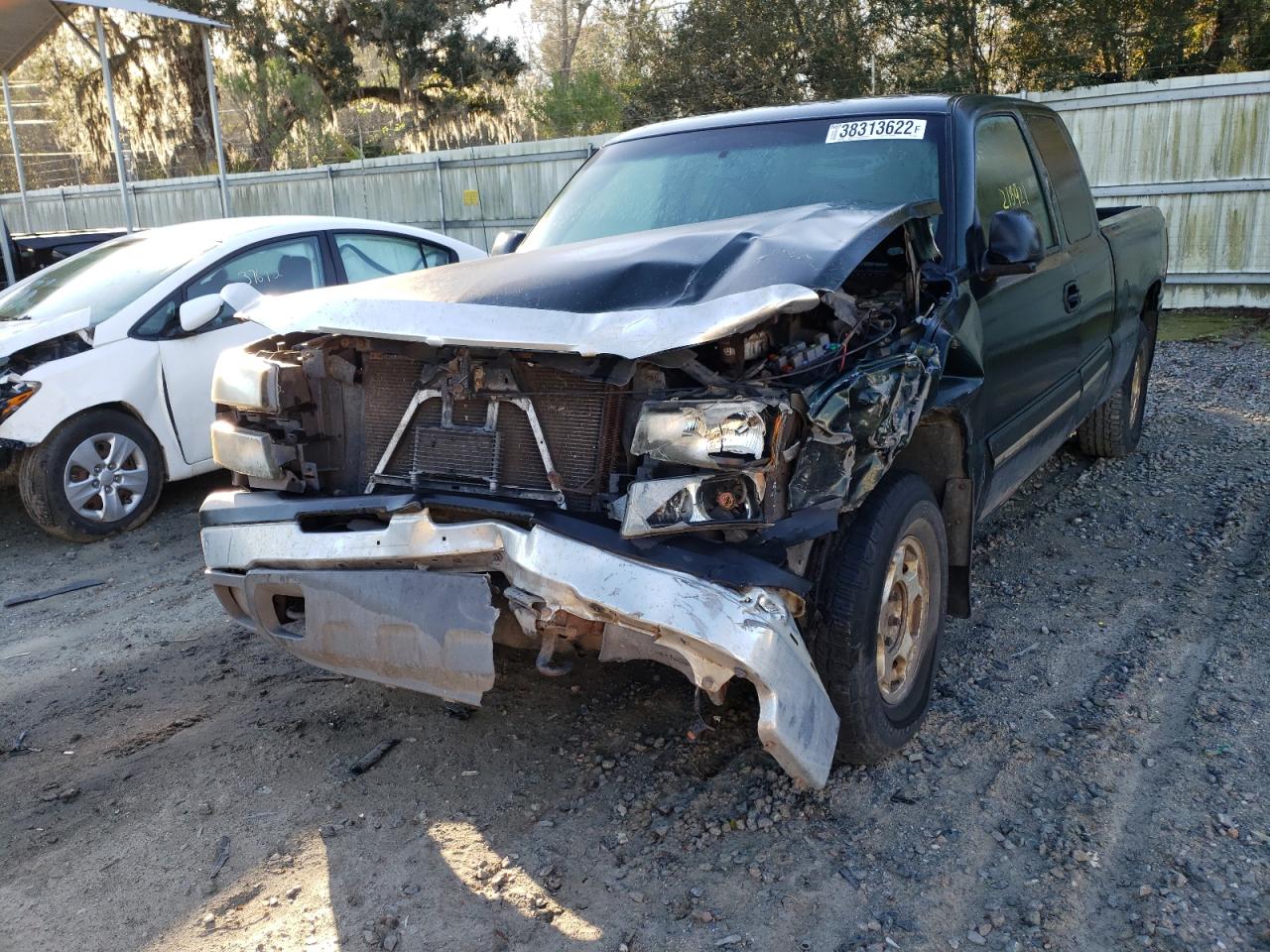 Photo 9 from auction – 2003 CHEVROLET SILVERADO with VIN 1GCEK19T53E343932