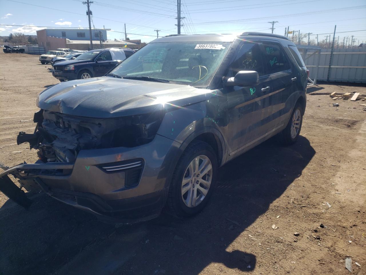 Photo 2 from auction – 2018 FORD EXPLORER X with VIN 1FM5K8D8XJGC55578