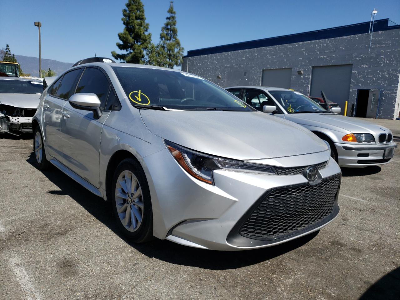 Photo 1 from auction – 2020 TOYOTA COROLLA LE with VIN 5YFHPRAE1LP012245