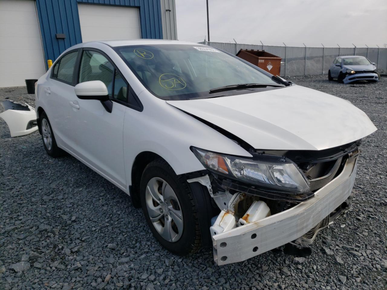 HONDA CIVIC LX 2015 with VIN 2HGFB2F42FH055209 - Photo from auction