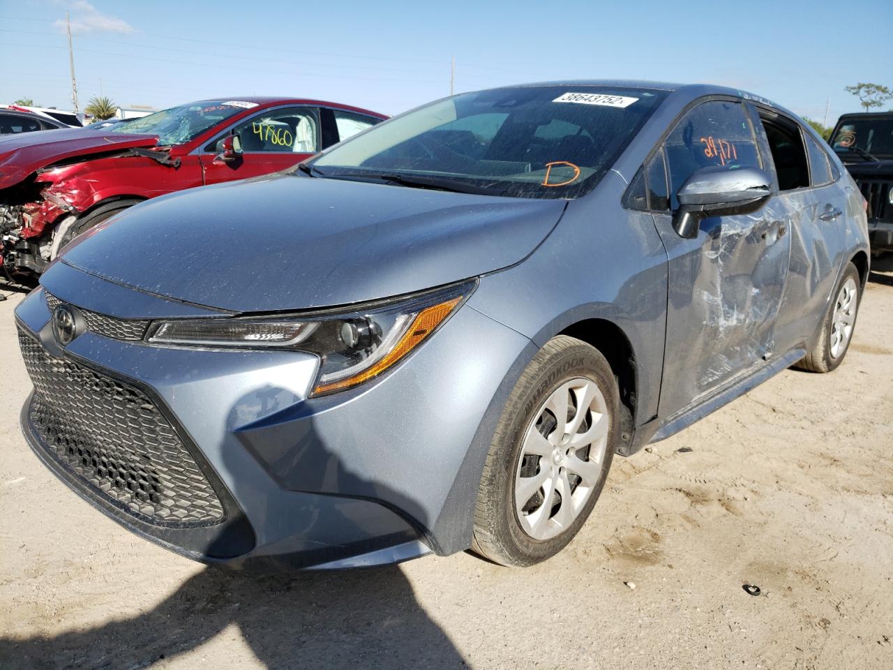 Photo 2 from auction – 2020 TOYOTA COROLLA LE with VIN 5YFEPRAE6LP130911
