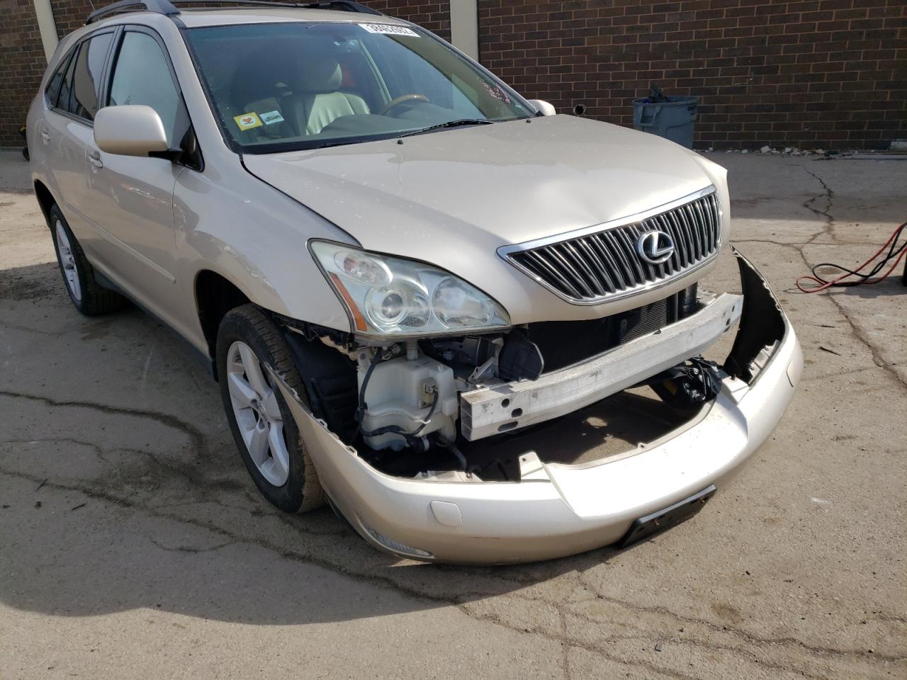 LEXUS RX 350 2007 with VIN 2T2HK31U37C023672 - Photo from auction