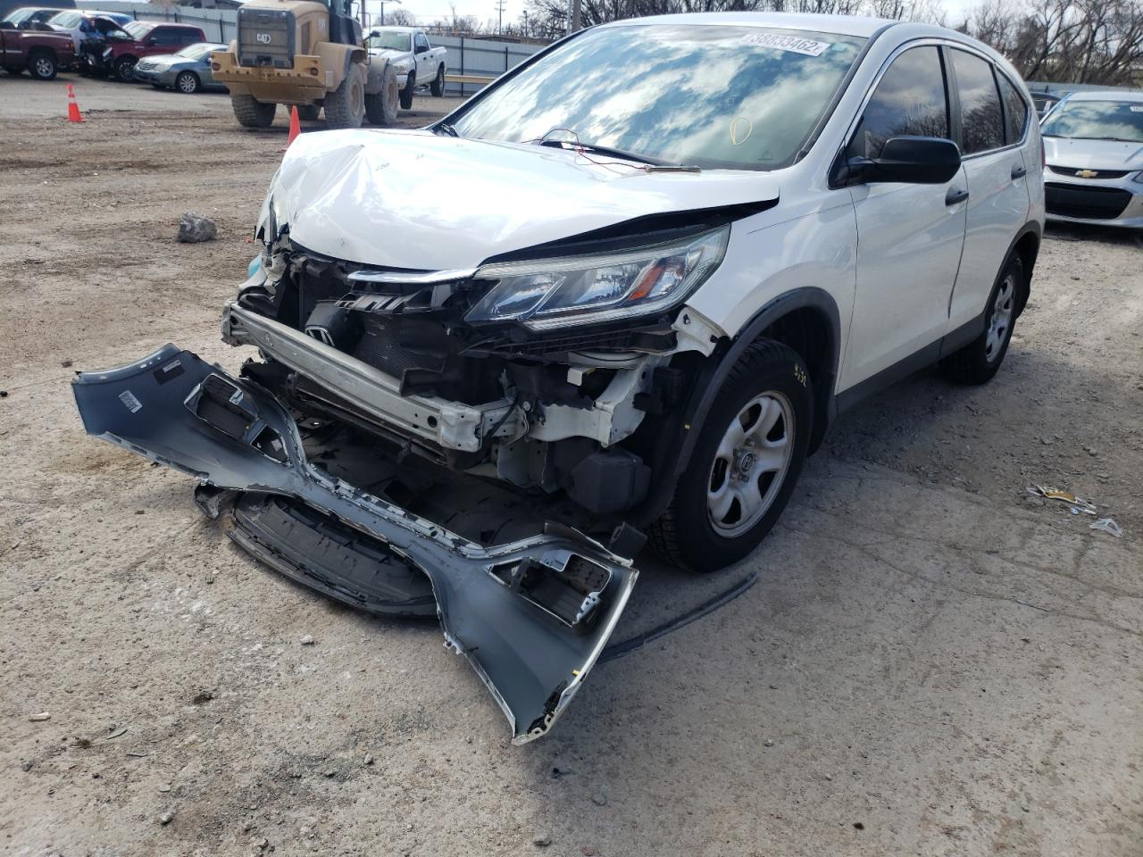 Photo 2 from auction – 2015 HONDA CR-V LX with VIN 5J6RM3H35FL015333