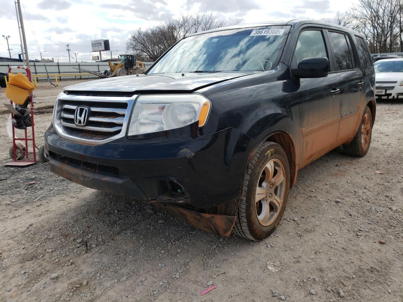 Photo 9 from auction – 2013 HONDA PILOT EXL with VIN 5FNYF4H62DB034367