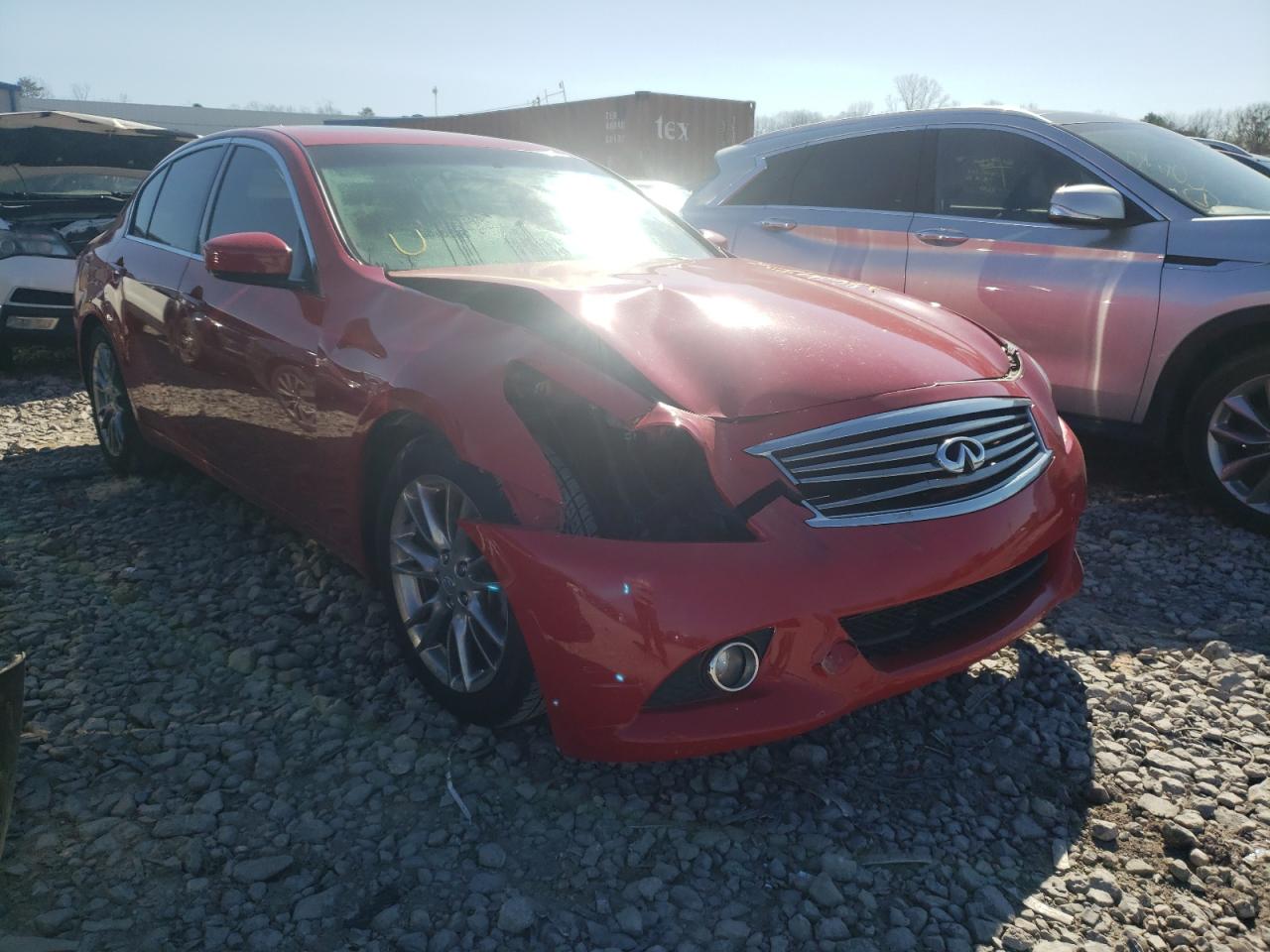 Photo 1 from auction – 2012 INFINITI G37 BASE with VIN JN1CV6AP8CM629857