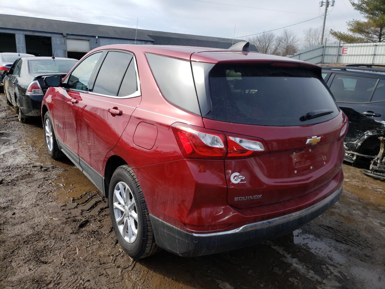 Photo 3 from auction – 2020 CHEVROLET EQUINOX LT with VIN 3GNAXJEV7LS522123